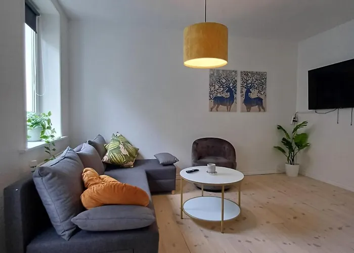 In The With Free Parking Apartamento Hjørring